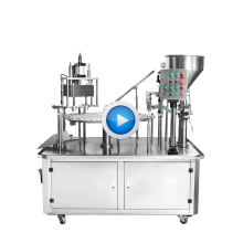 XPG-900 automatic Pouch bag liquid filling and capping machine